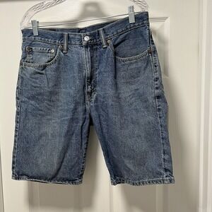 Levi Strauss 505‎ 100% cotton denim 5-pocket 34 medium wash classic Men's Short